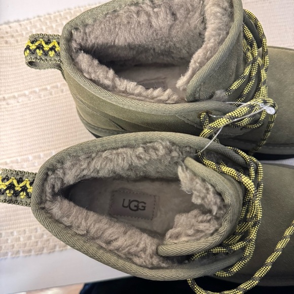 Ugg, Neumel Heritage Platform, 1130604, Green & Black Size 8 - Picture 10 of 12
